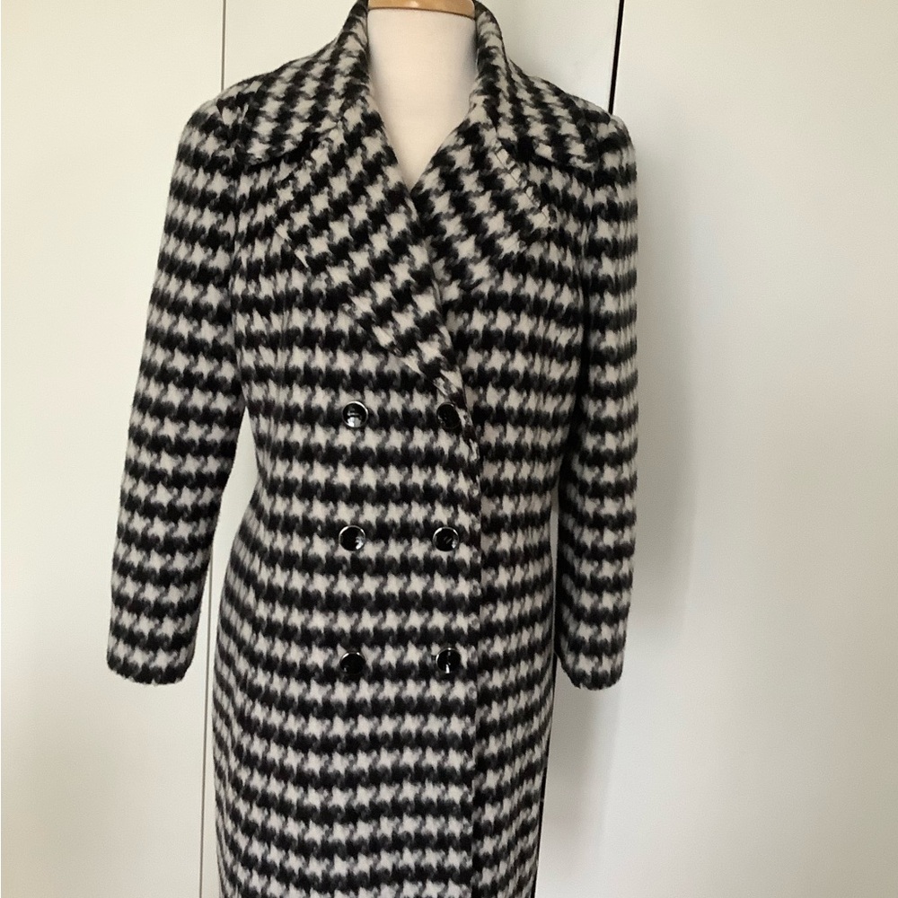 W by WORTH Double Breasted Wool Mohair Coat Sz L